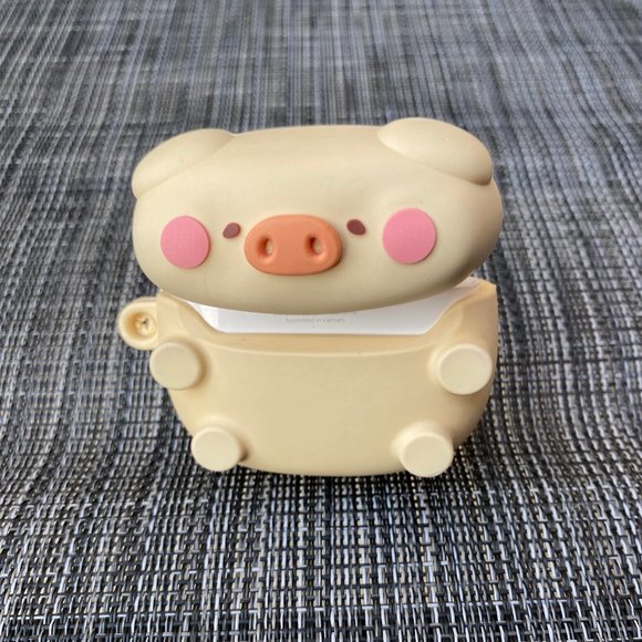 Airpods Pro 1st Gen Silicone Case (Pig) - Picture 3 of 4